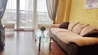 Апарт-отели Best Apartments in Most City Днепр Апартаменты с 1 спальней и балконом, вид на реку-1