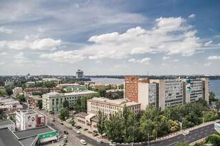 Апарт-отели Best Apartments in Most City Днепр Апартаменты с 1 спальней и балконом, вид на реку-21